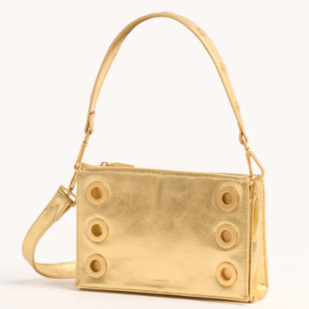 Hammitt Montana SML in Gala Gold Brand New with Tags and Duster Bag